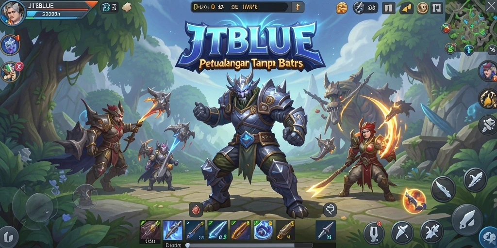 Gameplay JTBLUE yang menakjubkan di dunia MMORPG.