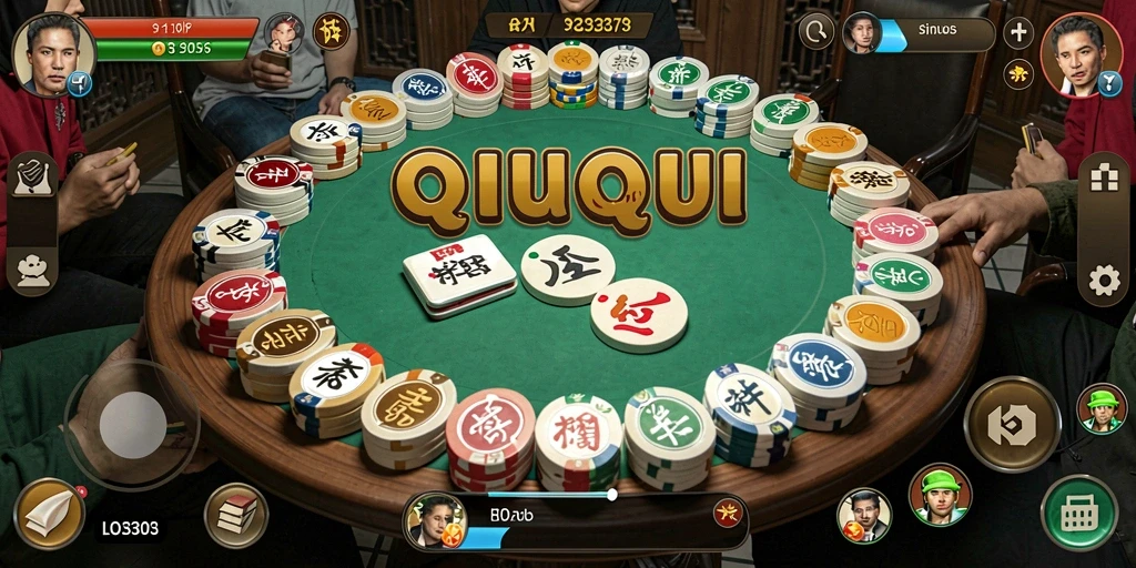 Tampilan gameplay seru di LOS303 untuk permainan QiuQiu.