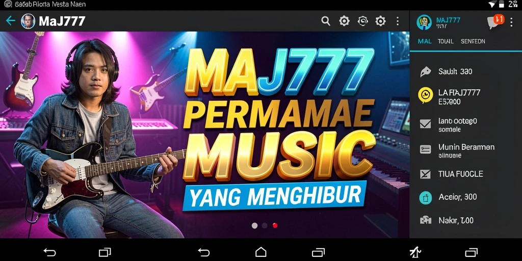 Tampilan menarik dari gameplay MAJ777 yang interaktif.