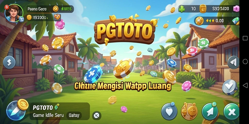 Screenshot PGTOTO menampilkan gameplay Idle yang menarik dan mudah.